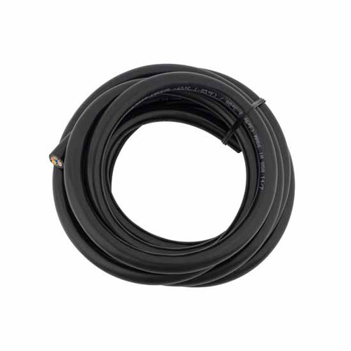 Black Jacketed 7 Way 14 AWG Trailer Wire 10 Ft