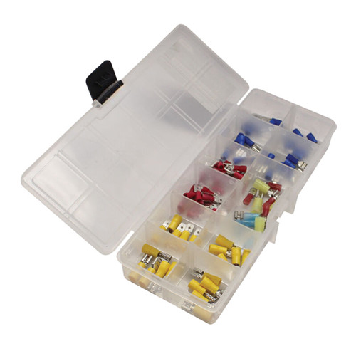 Electrical Connector Assortment Kit With Storage Case - 80-Piece