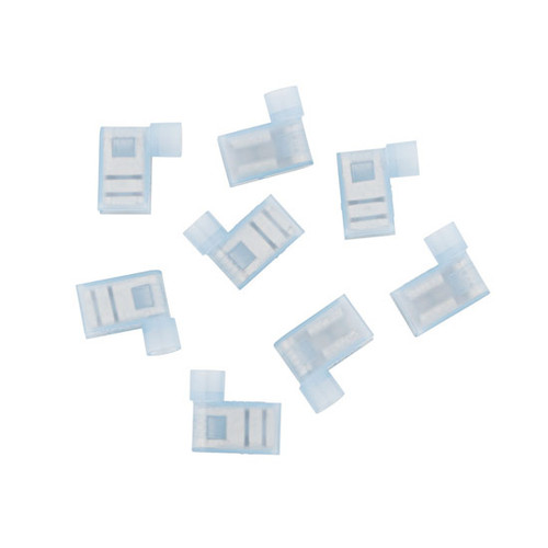 Pure Copper Flat Terminal Tabs 8 Pack 16-14 AWG .25 Tab