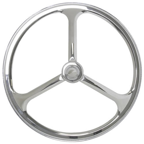4 Inch 5-3/ Chrome Lucas Headlight Cover With Chrome Bullet