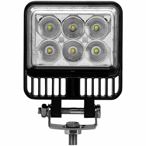 Radiant Double-Faced Spot/Flood Worklamp Combo With Swivel Bracket