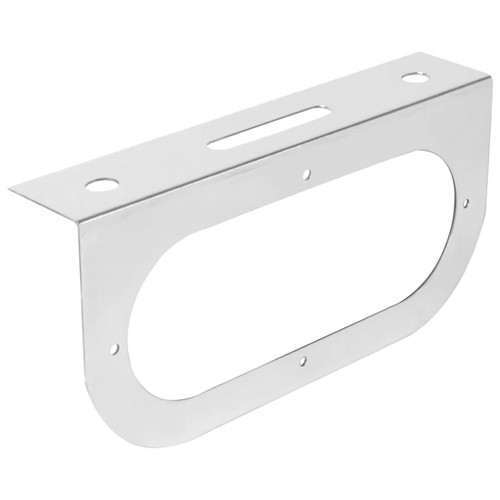 Stainless Steel Light Oval Bracket Only