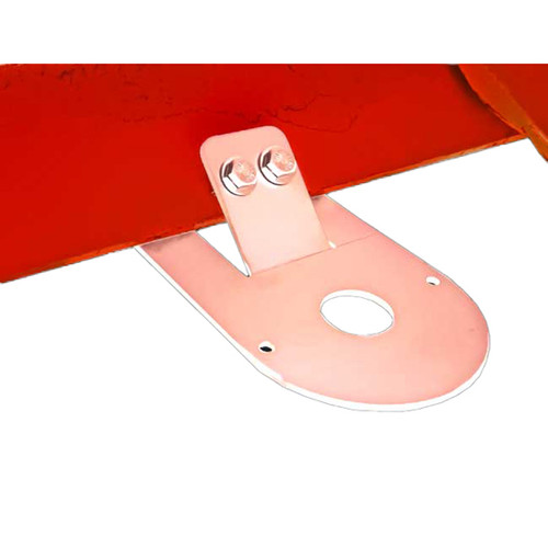 Under Frame Mount Light Bracket Stainless Steel W/ Watermelon Light Hole