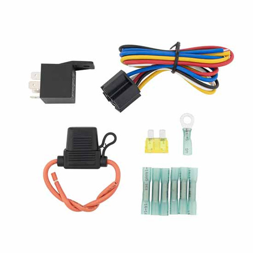 Relay Wiring Kit W/ Pre-Wired Relay Socket/Harness & Inline Fuse Holder
