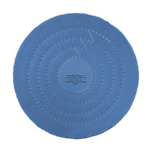 Blue 45 Ply Buffing Wheel- 10 Inch