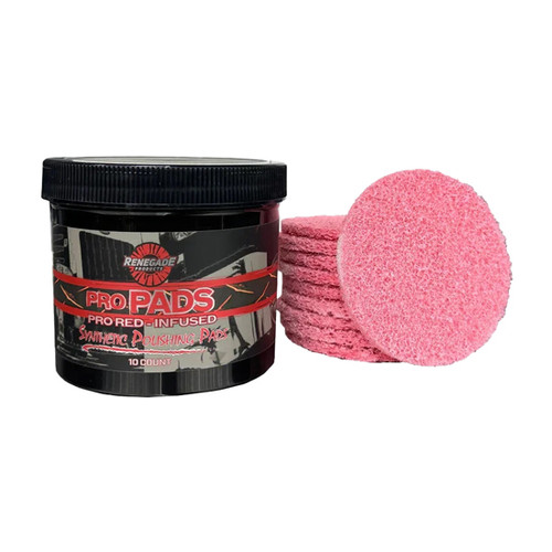 10 Pack Renegade Pro Polishing Pads - Pre Saturated
