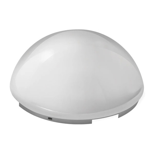 16 Inch Chrome Front Full Moon Hubcap, 7/ Lip, 4 Notches