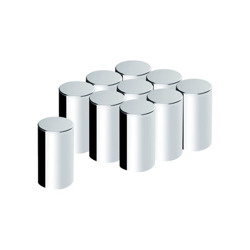 3.5 X 3 Inch Cylinder Flat Top Push On Nut Cover