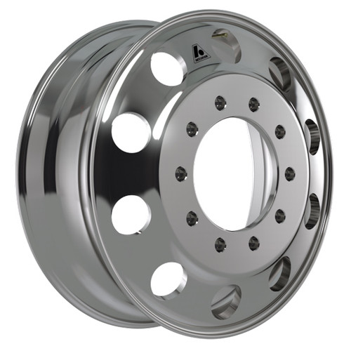 5 Inch Accuride 24. Aluminum Hub Pilot Wheel, 10 Hole