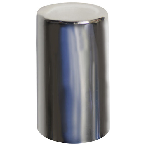 2 Inch 33 Mm X 3 1/ Chrome Flat Top Thread On Lug Nut Covers - 60 Pack