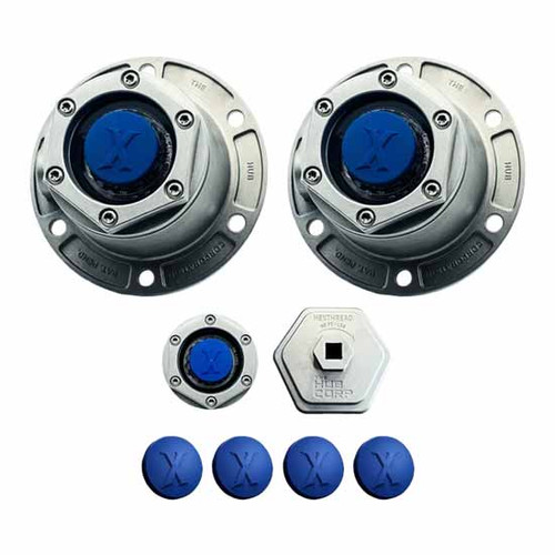 Starter Kit W/ Oil Bath Steer Hub Caps & 4 Spare Rubber Vent Plugs