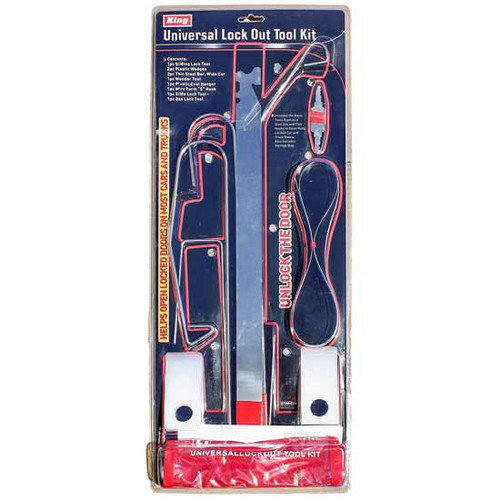 Universal Lock Out Tool Kit With Pouch - 9 Piece