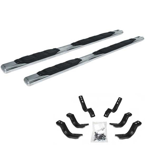 Polished Stainless Steel Side Step Kit For Dodge Ram 1500, 2500 And 3500 Quad Cab