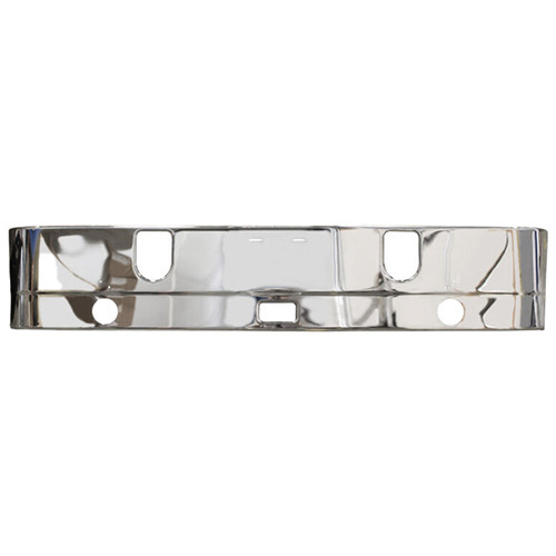 Chrome Bumper With Fog Light Holes For Mack Chn 613 SFA