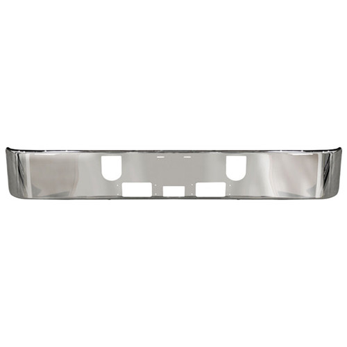 25 Inch 13. Chrome Steel Bumper With Tow Holes For Mack Ch 613 SFA 1998 - 2004