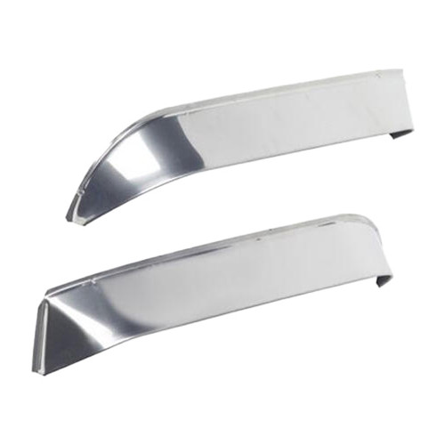 Belmor Stainless Steel Ventshade Side Window Deflector For Mack R / Rd / Rw / Ch