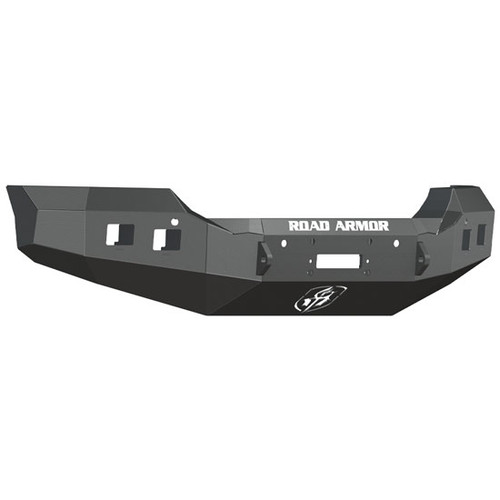 Road Armor Stealth Front Winch Bumper - Textured Black For Gmc Sierra 2500, 3500 Hd 2015 - 2019