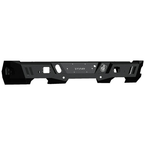 Road Armor Spartan Rear Bumper - Textured Black For Chevrolet Silverado 1500