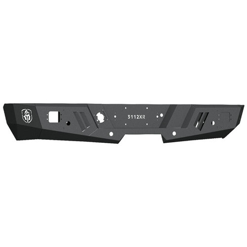 Road Armor Spartan Rear Bumper Base Style With Sensor Cutouts For Chevrolet Silverado 2500/3500