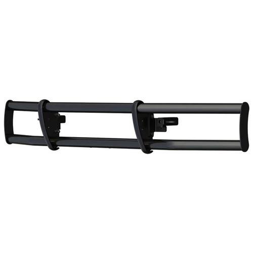 Milestone Black Stainless Steel Low Profile Bumper Guard For Volvo Vnl Gen Ii - Iii 2004-Current