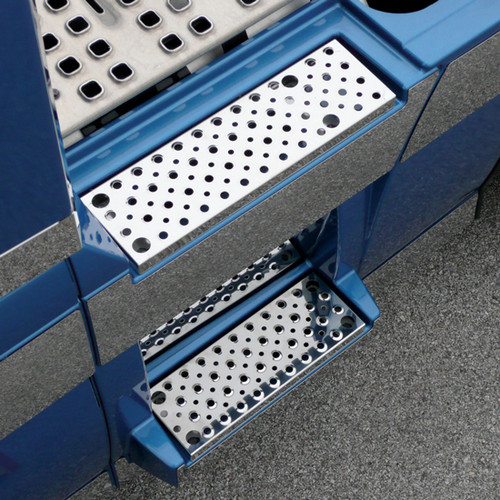 Stainless Steel 13.5 Inch Bottom Rear Step By Roadworks Fits Volvo VNL Gen II