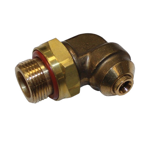 4 Inch 1/ Brass Plc Male Elbow Fitting Replaces 3180102 For Volvo