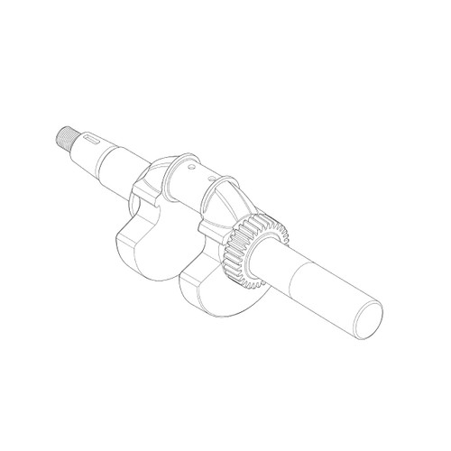 Honda 13310ZJ1670 Crankshaft Original Mower Part