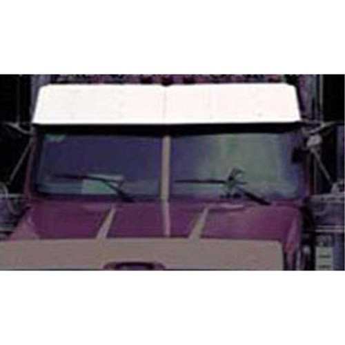 14 Inch Stainless Steel 2 Piece Drop Visor Fits Western Star Constellation 4900