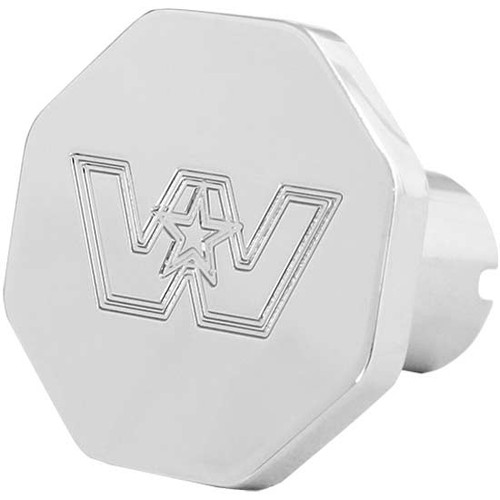 Engraved Octagon Air Brake Knob With Western Star Logo