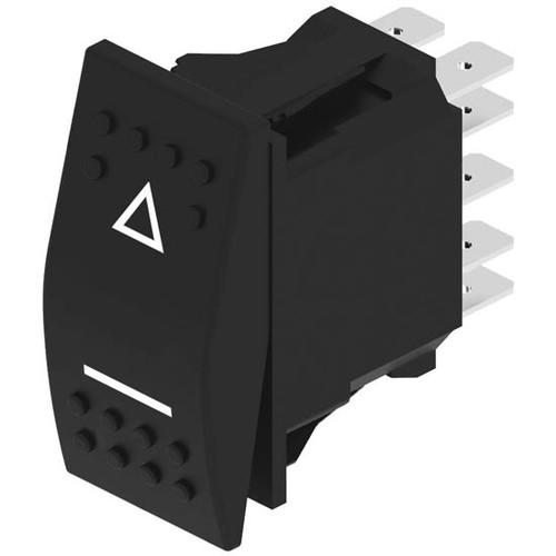 Hazard Lights Rocker Switch - A66 - 02160 - 018 For Western Star 5700Xe 2016+