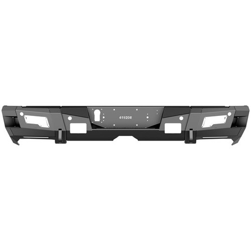 Road Armor Identity Rear Bumper Base Style With Sensor Cutouts For Ram 2500/3500