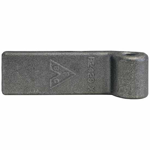 38 Inch Short Forged Steel Hinge Strap, 1.5 X 4.