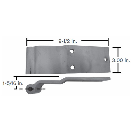 Aluminum Door Hinge Uti For Trailer