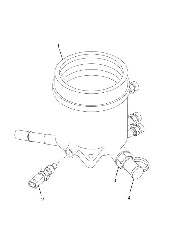 1876331C2 | Genuine International Fuel Filter Housing