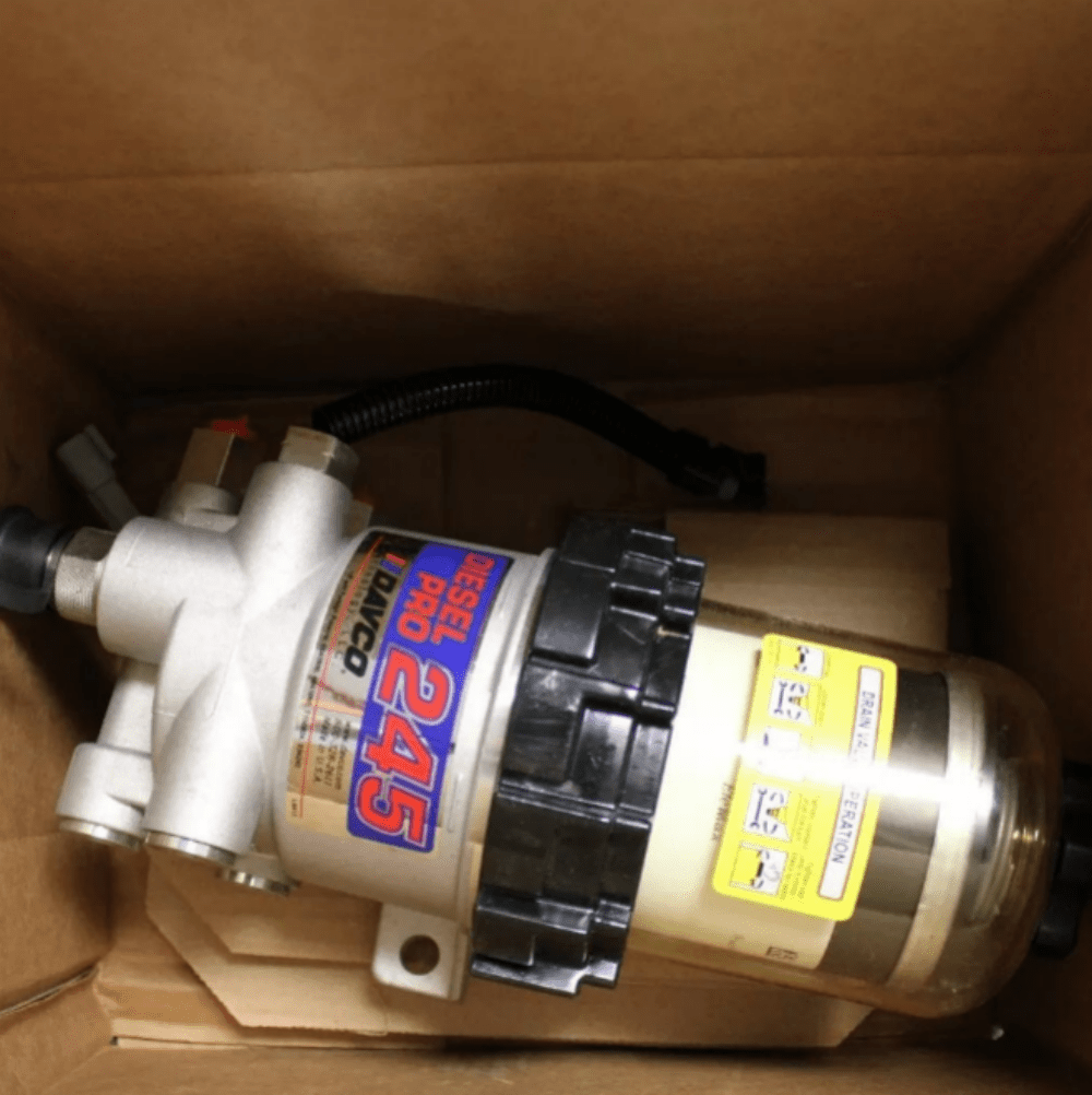 03-41210-009 | Genuine Davco Fuel Water Separator 245, 12 Volt, WIF