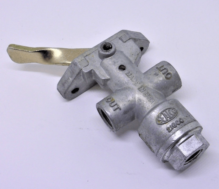 21600 | Genuine Sealco Air Brake Flipper Valve - Manual, 3/8 in
