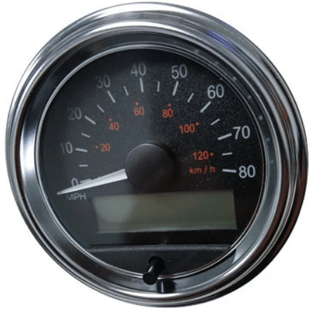 GSE11013ATK | Genuine Paccar Speedometer Gauge With Black Bezel (Kenworth, Peterbilt)