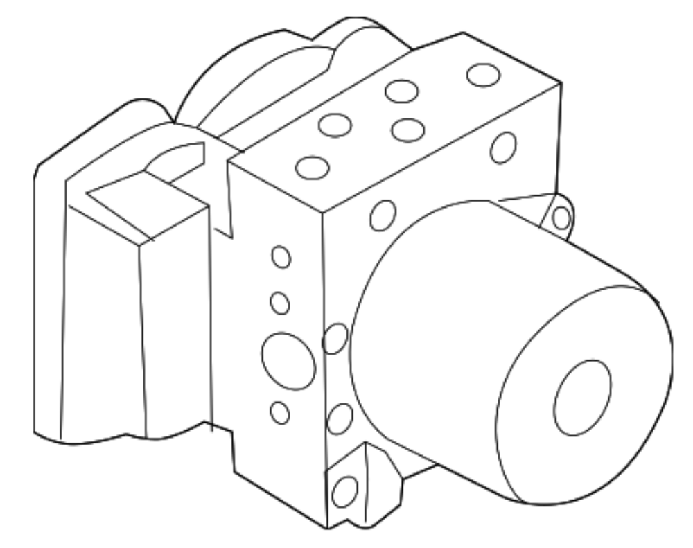 58910S2DA0 | Genuine Hyundai ABS Hydraulic Assembly