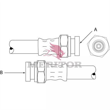 R4578267 Meritor Hydraulic Hose