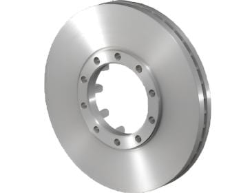 CM 10083924 | Conmet Disc Brake Rear Rotor Kit (Flat) With ABS Tone Ring