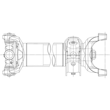 817099-2806 Dana Spicer Coupling Shaft