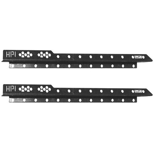 76 Inch Black Military-Grade Aluminum Bed Rails For Ford Short Bed
