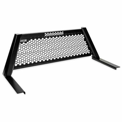 Size 2 Guardian Hd Smooth Black Aluminum Cab Rack With Honeycomb Mesh