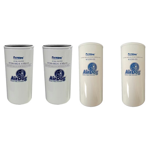 Fuel Filter Combo Pack W/ 2 Fuel Filters & 2 Water Separators