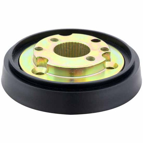 Black 3 Hole Bolt Steering Wheel Hub Adapter