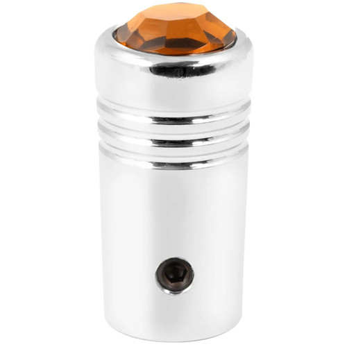1 Inch Chrome Aluminum Toggle Switch W/ Jewel Color Options Fits Kenworth & Freightliner