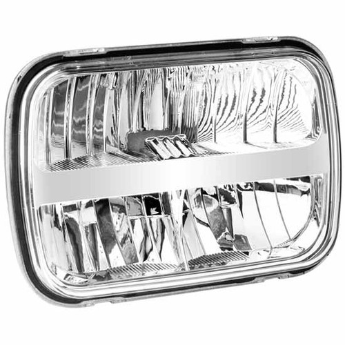 7 Inch 5 X Led Reflector 2000 Lumen High, 900 Lumen Low Beam Headlight