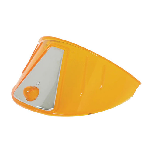 7 Inch Amber Acrylic Headlight Visor
