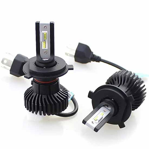 Haizer H4 Platinum 6,000 Lumen Led Headlight Bulb - Pair