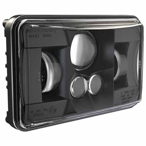Model 8800 Led Headlights With Black Bezel, Evolution 2